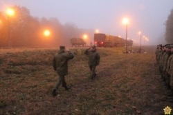 "Совместная региональная группировка войск" в Беларуси, 15 октября, фото Минобороны РБ