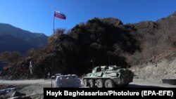 Блокпост российских военных