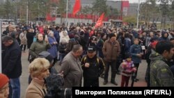 Митинг в Улан-Удэ 29 сентября