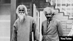 Albert Einstein və Rabindranath Tagore