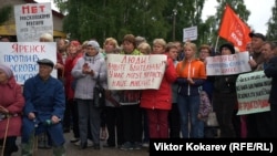 Митинг в Яренске, 28 июля 2019