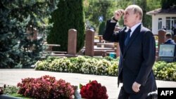 Владимир Путин в Беслане. 2 сентября 2024 года