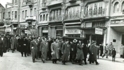 M.Ə.Rəsulzadənin dəfni, Ankara. 1955